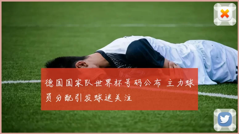 德国国家队世界杯号码公布 主力球员分配引发球迷关注